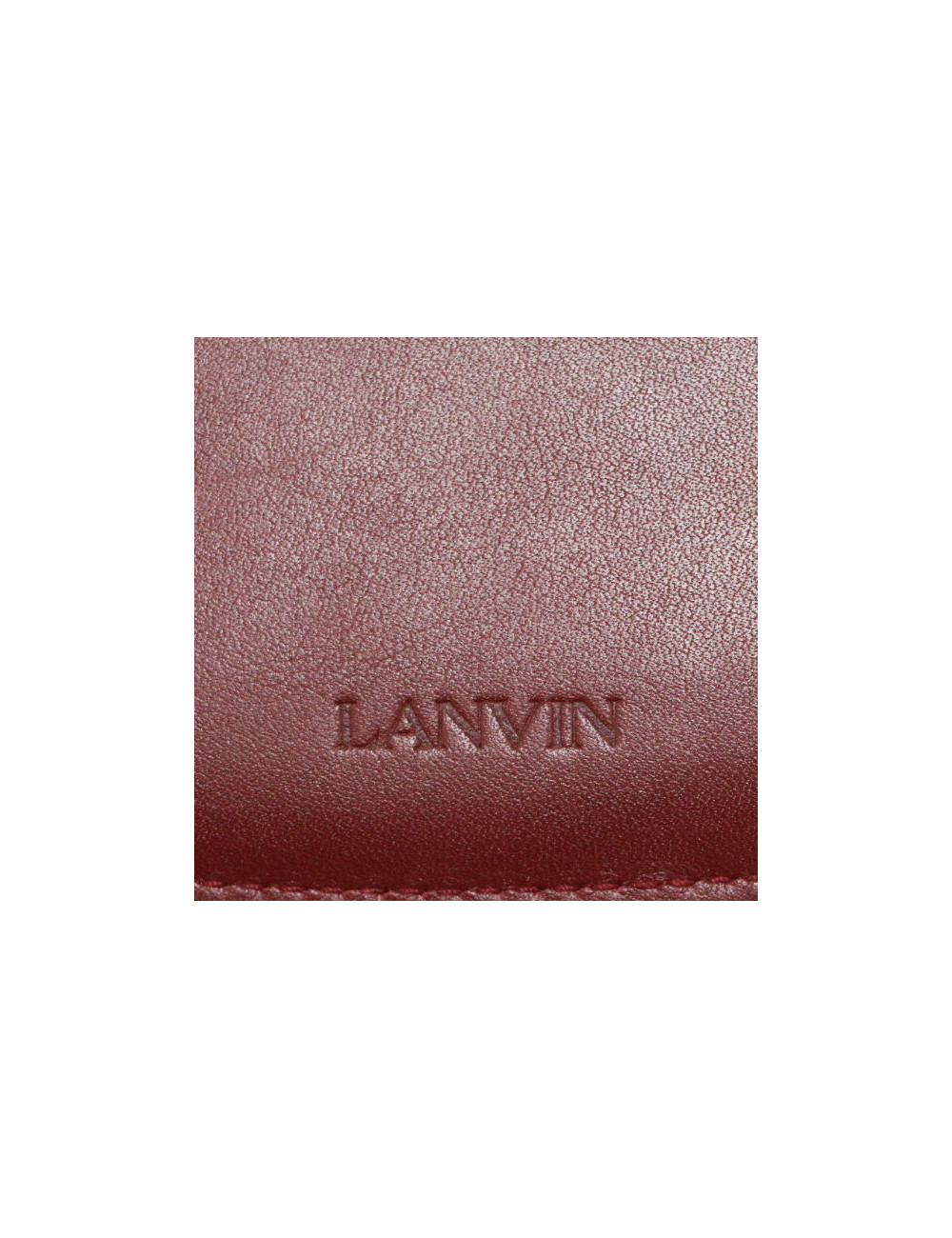 Porte cartes LANVIN bordeaux