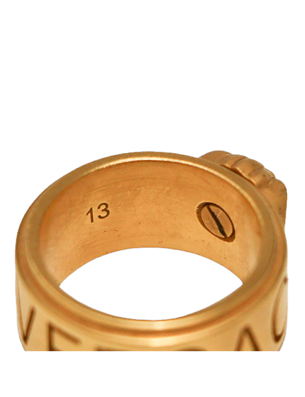 VERSACE x KITH collector Medusa gold ring