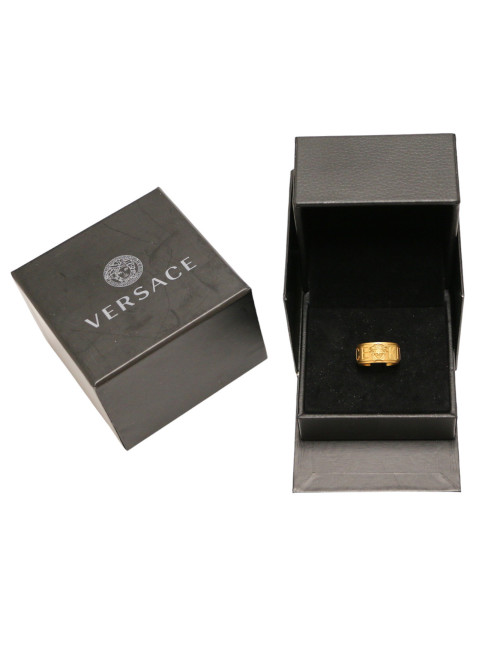 VERSACE x KITH collector Medusa gold ring