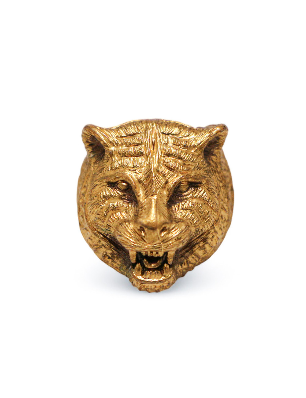 Bague GUCCI tigre doré