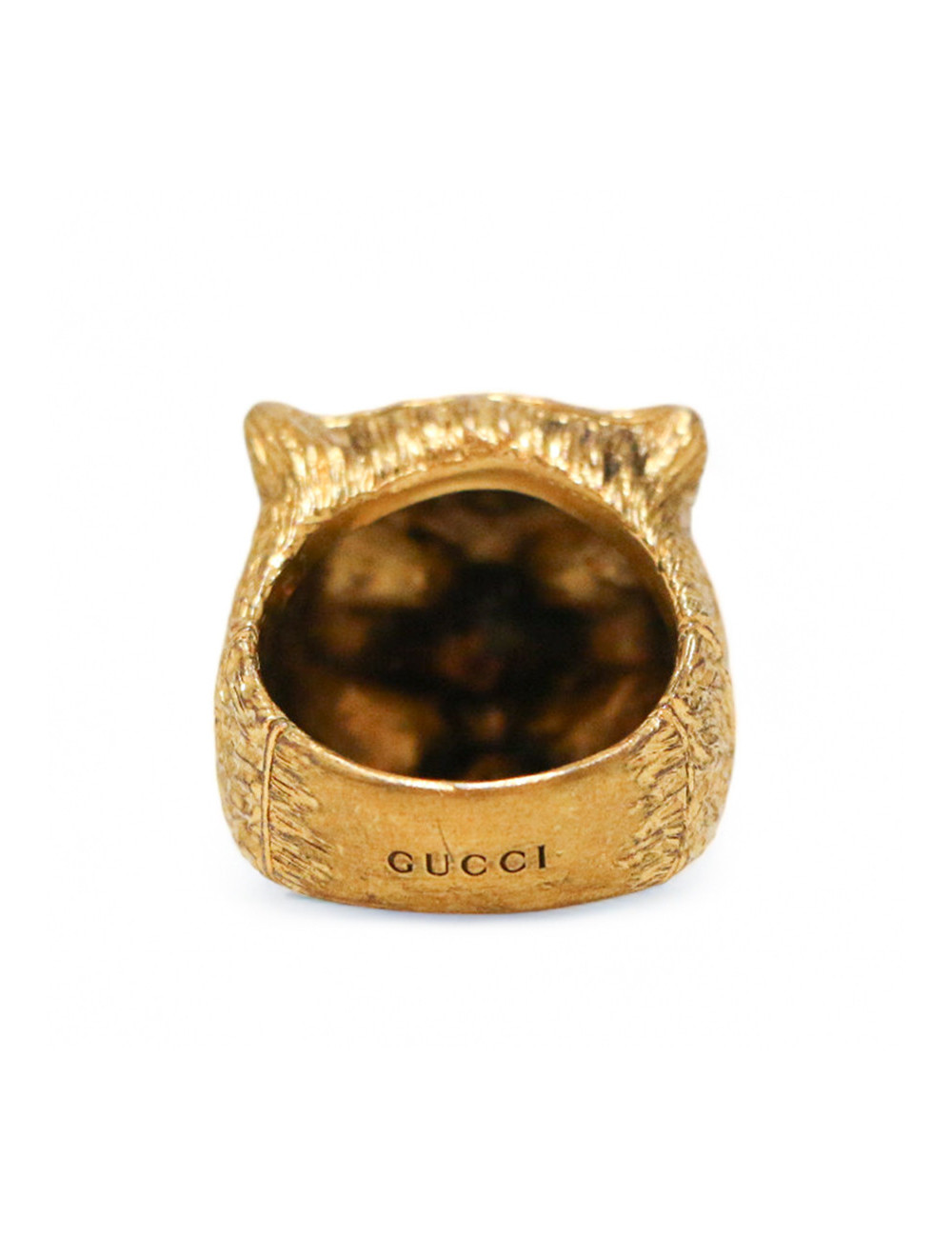 Bague GUCCI tigre doré