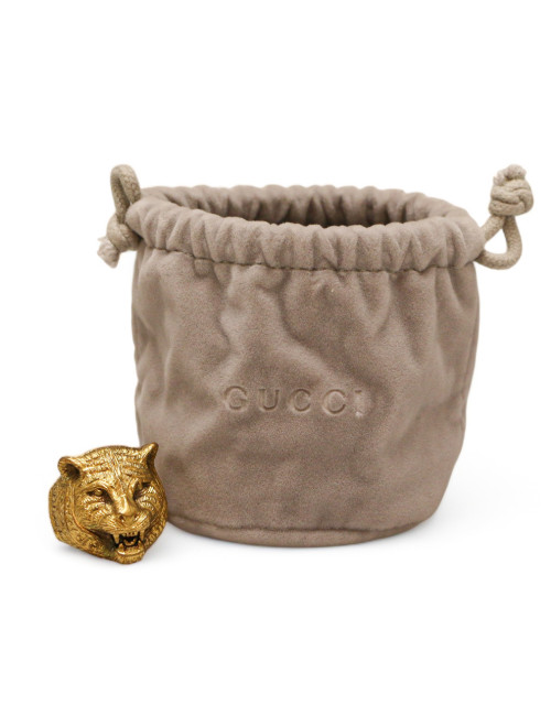 Bague GUCCI tigre doré