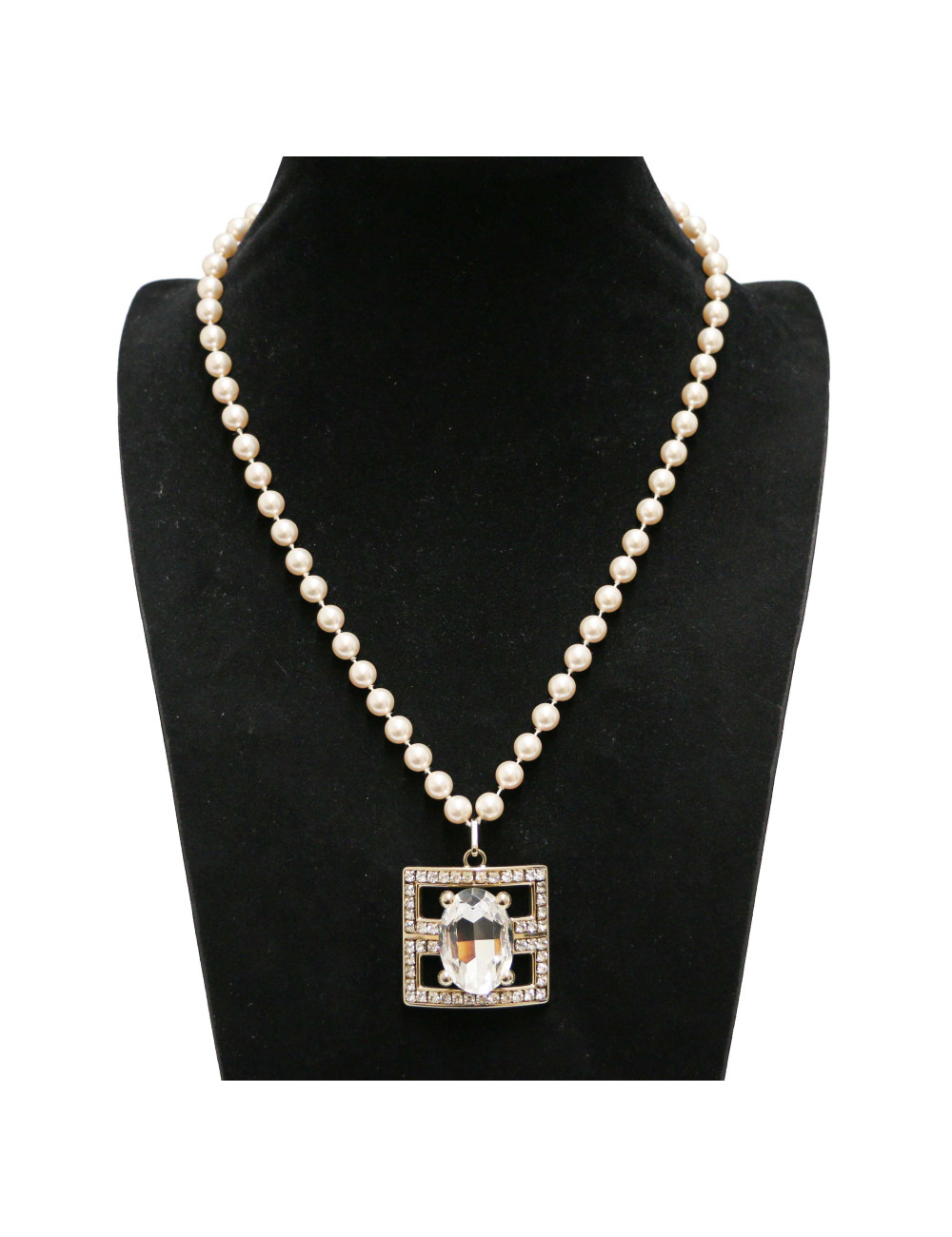 Collier VALENTINO perles brillants