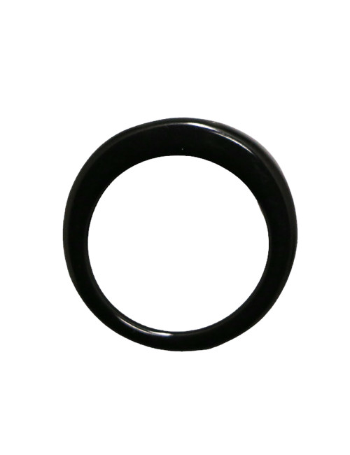Black CHANEL Ring