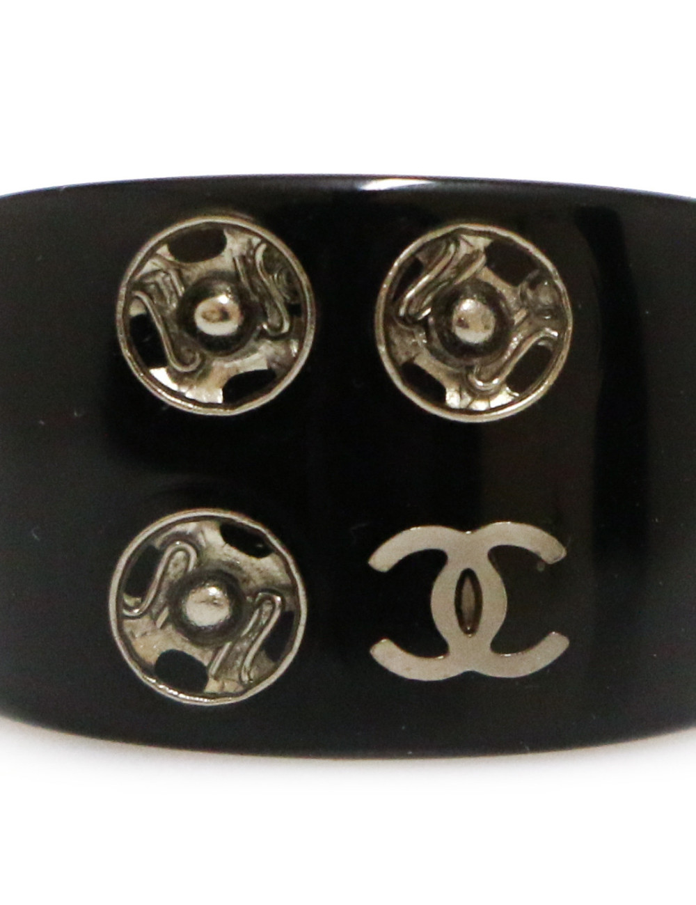 Black CHANEL Ring