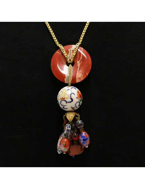 Marie VICTOIRE KAMER byzantin inspired necklace