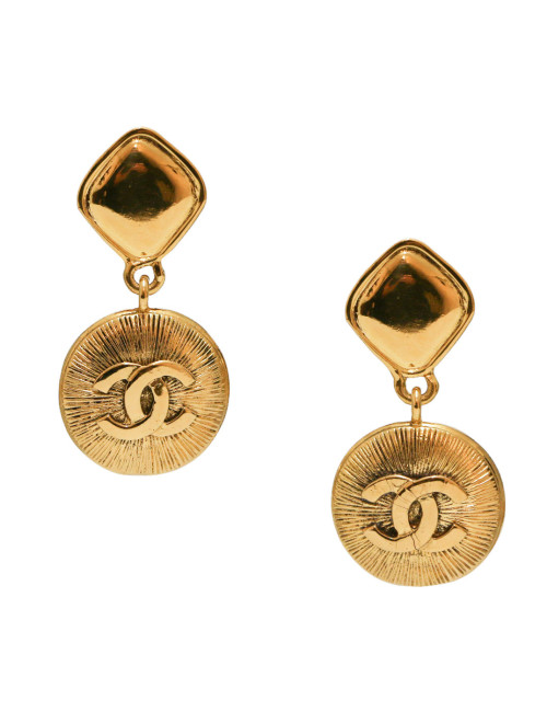 Clips CHANEL pendants CC