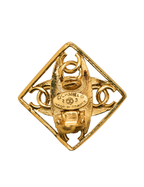 Clips carrés CHANEL vintage