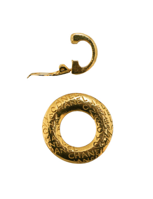 Clips vintage CHANEL créole amovible