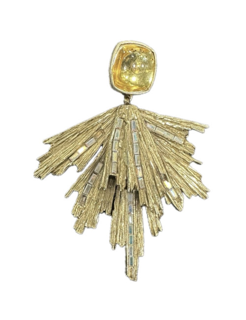 Boucles d'oreille Clous YSL SAINT LAURENT