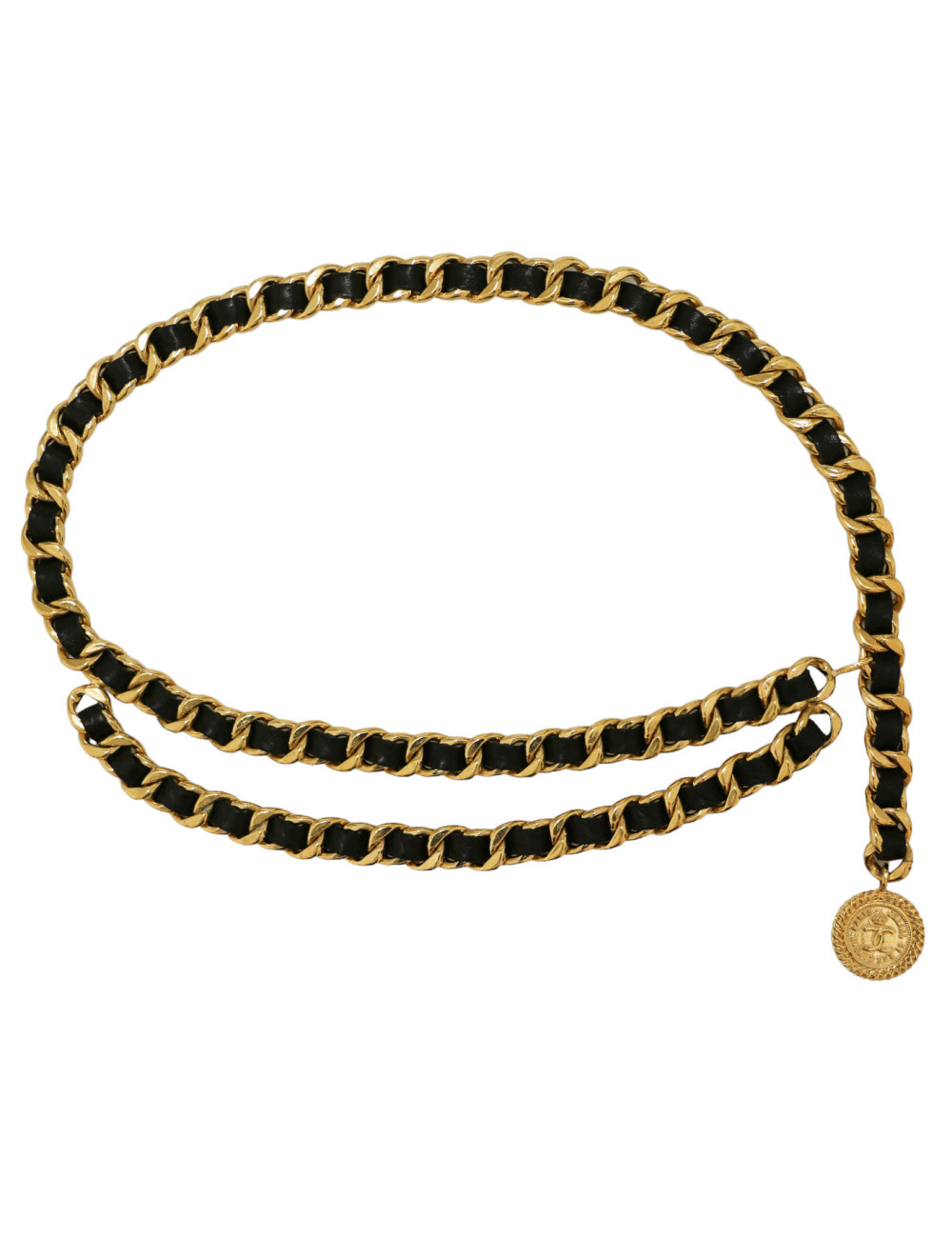 Ceinture vintage CHANEL double rangs