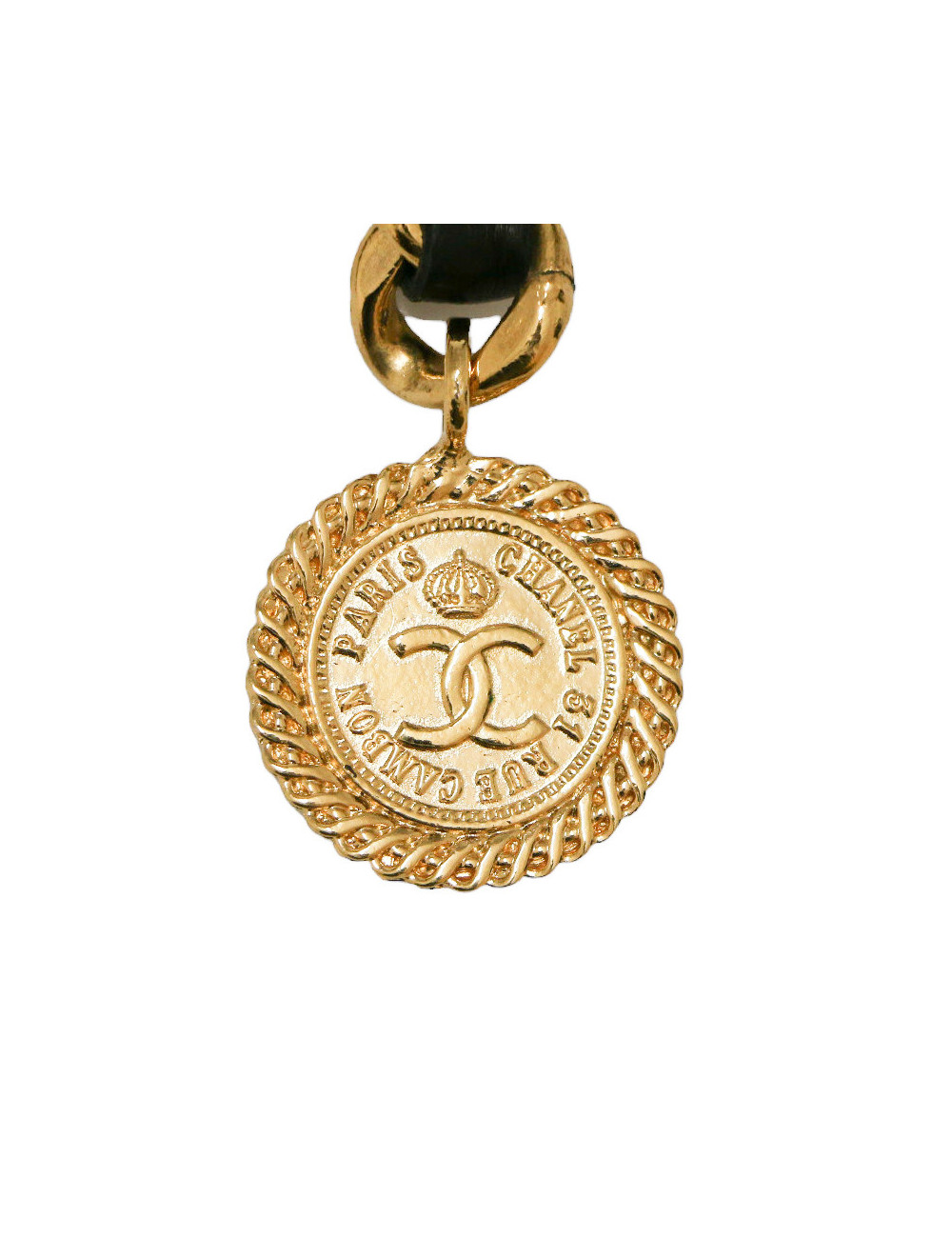 Ceinture vintage CHANEL double rangs