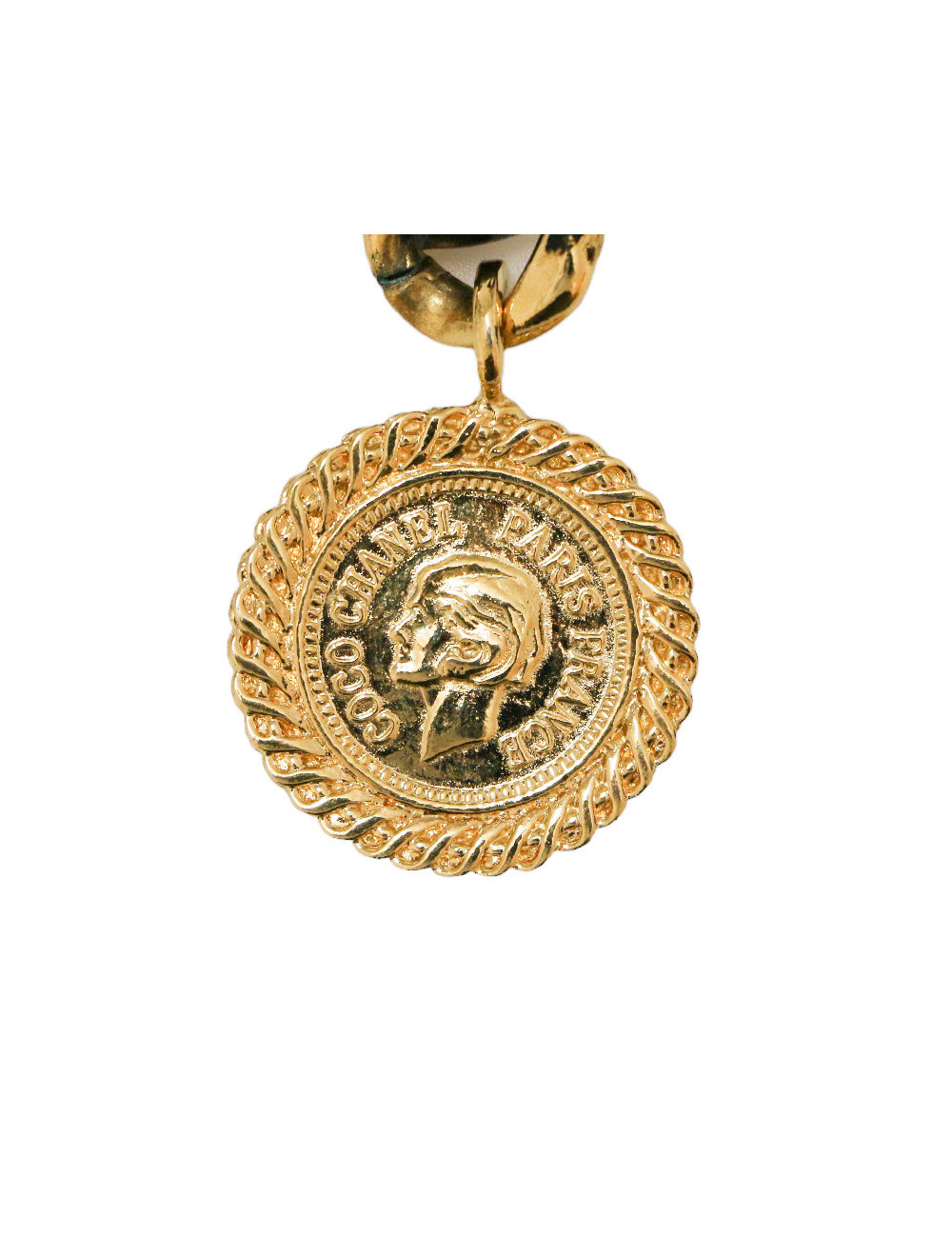 Ceinture vintage CHANEL double rangs