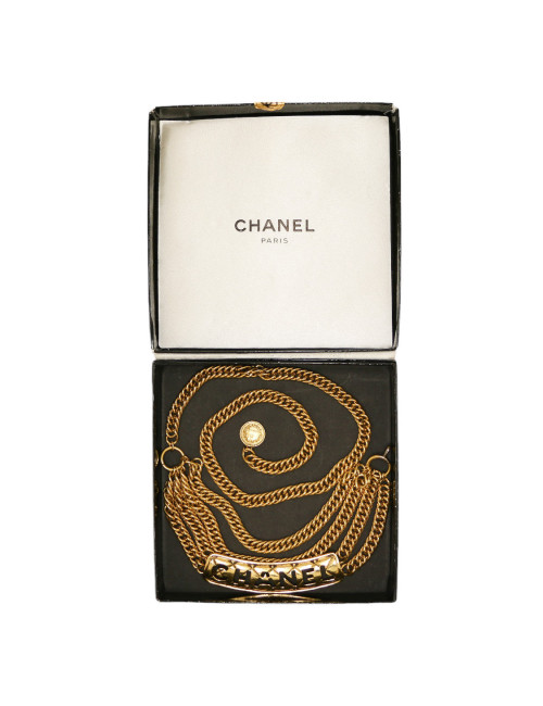 Ceinture CHANEL vintage matelassé CHANEL