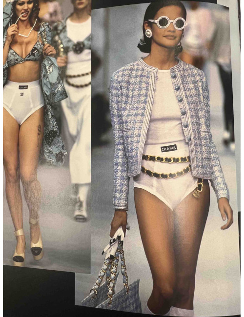 Ceinture vintage T95 CHANEL double rangs