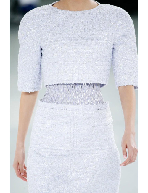 Tailleur jupe top CHANEL Haute Couture