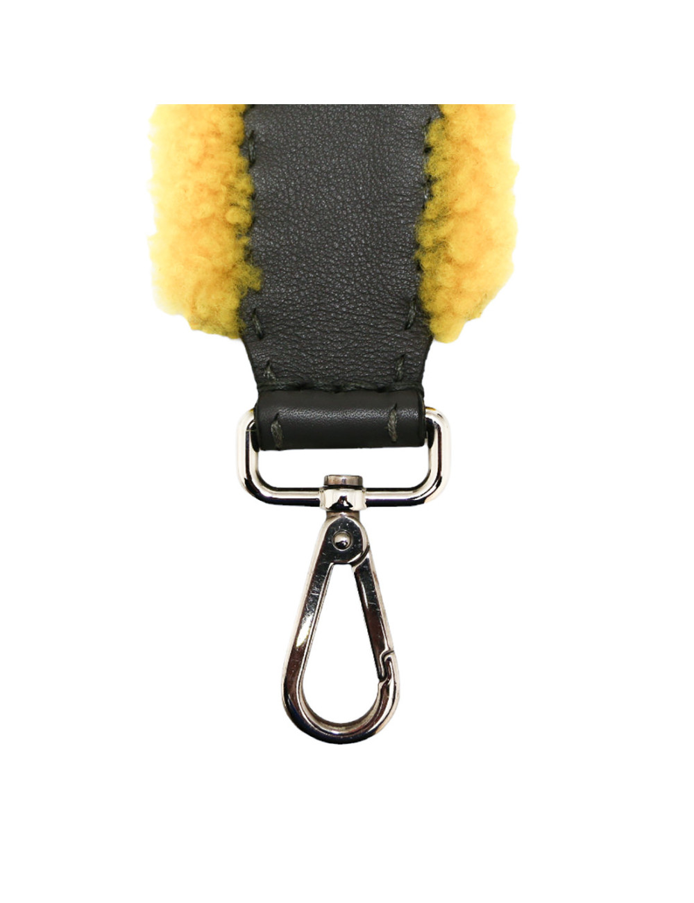 FENDI shearling strap