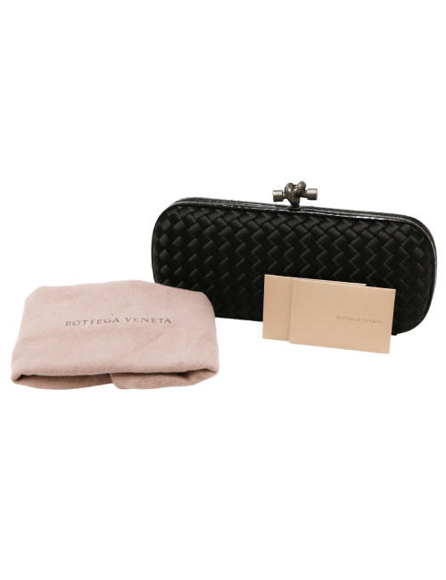Pochette BOTTEGA VENETA cuir tressé