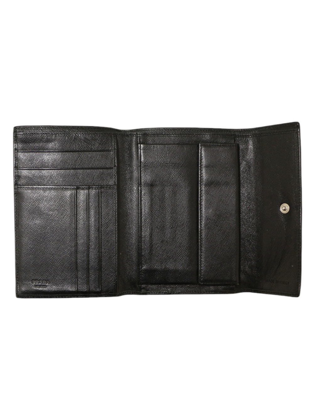 Portefeuille PRADA noir