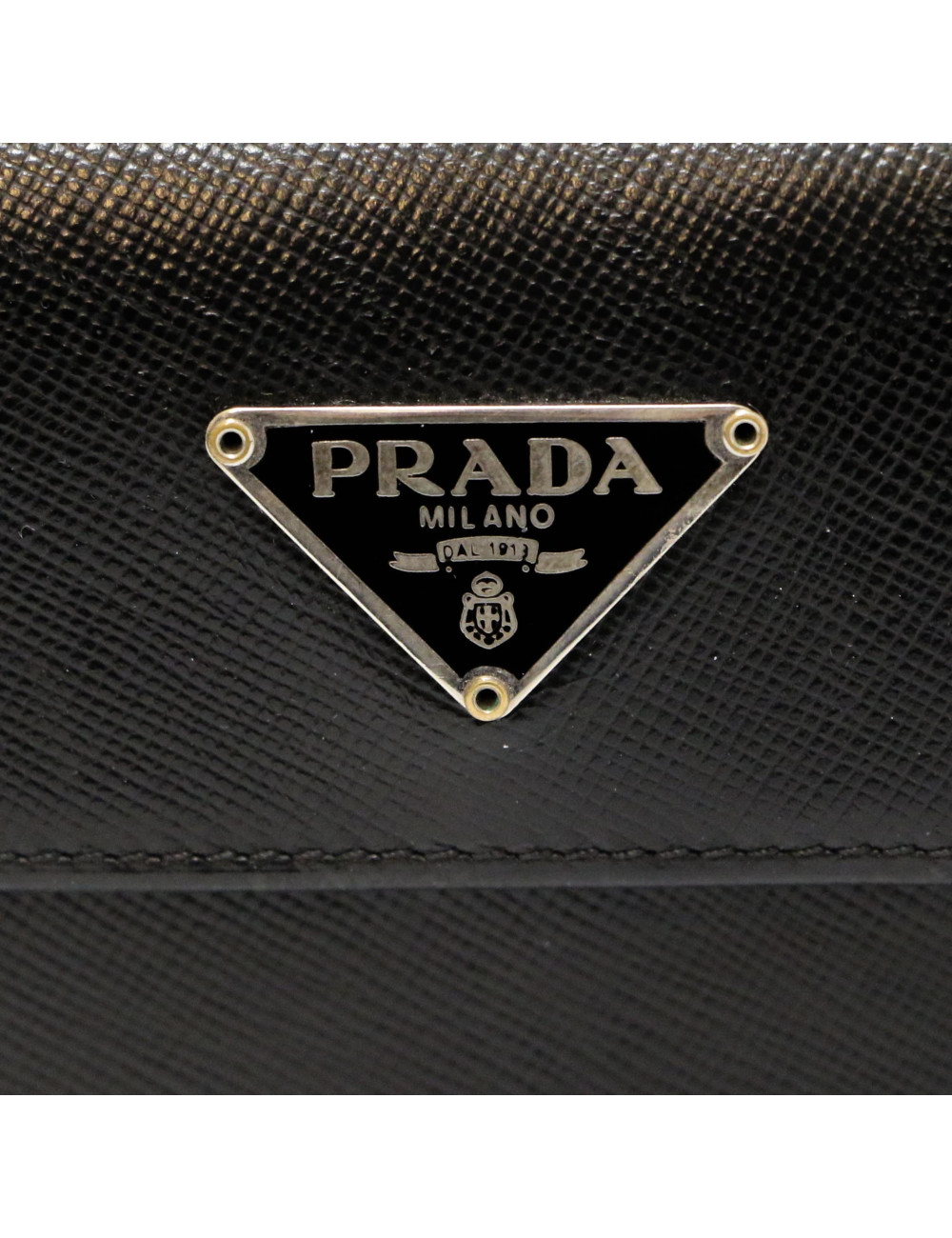 Portefeuille PRADA noir