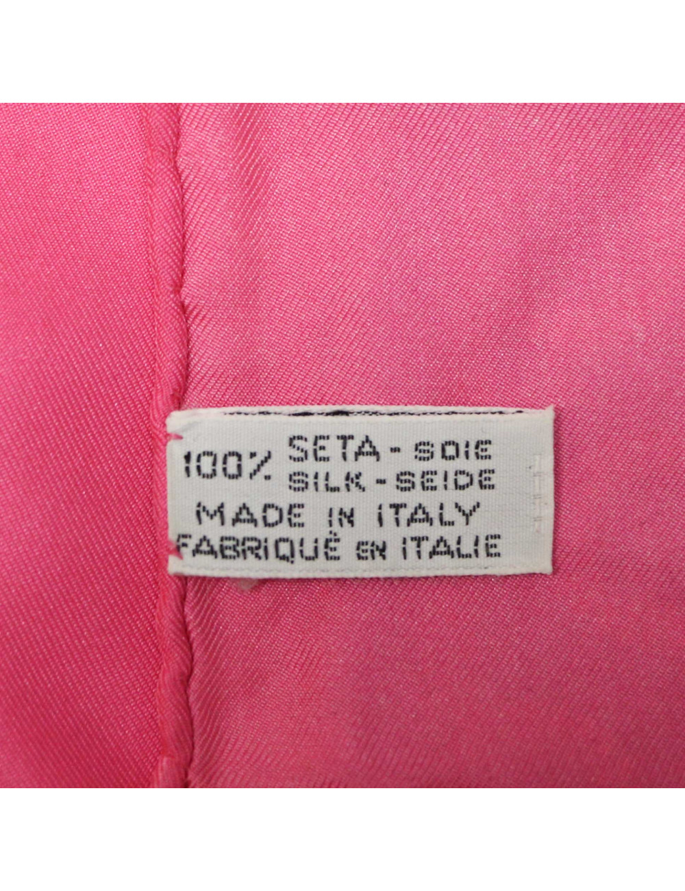 CELINE silk square scarf