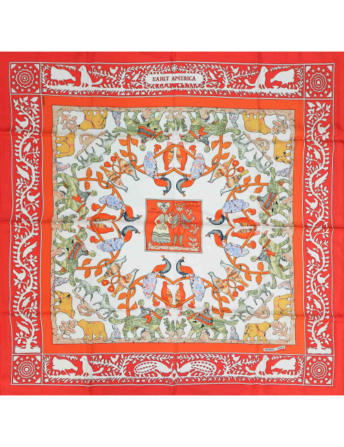 Carré Early América HERMES