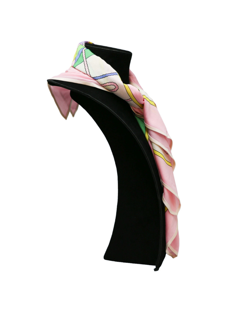 Carré HERMES jersey de soie Thalassa