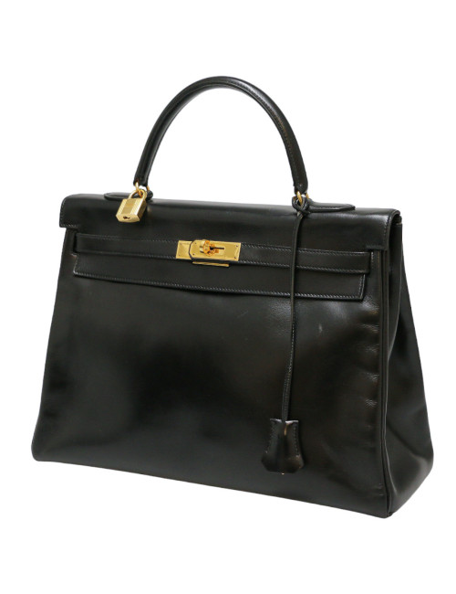 Kelly box noir 35 HERMÈS
