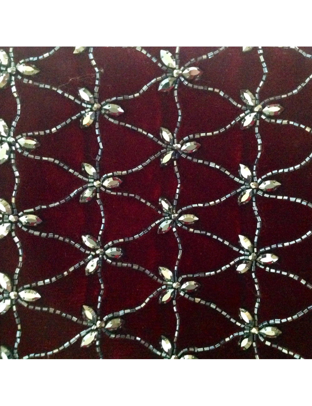 mini sac du soir DIOR rouge cardinal