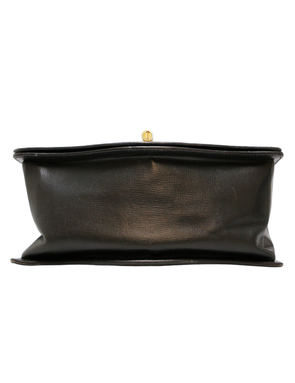 Sac CARTIER cuir noir vintage