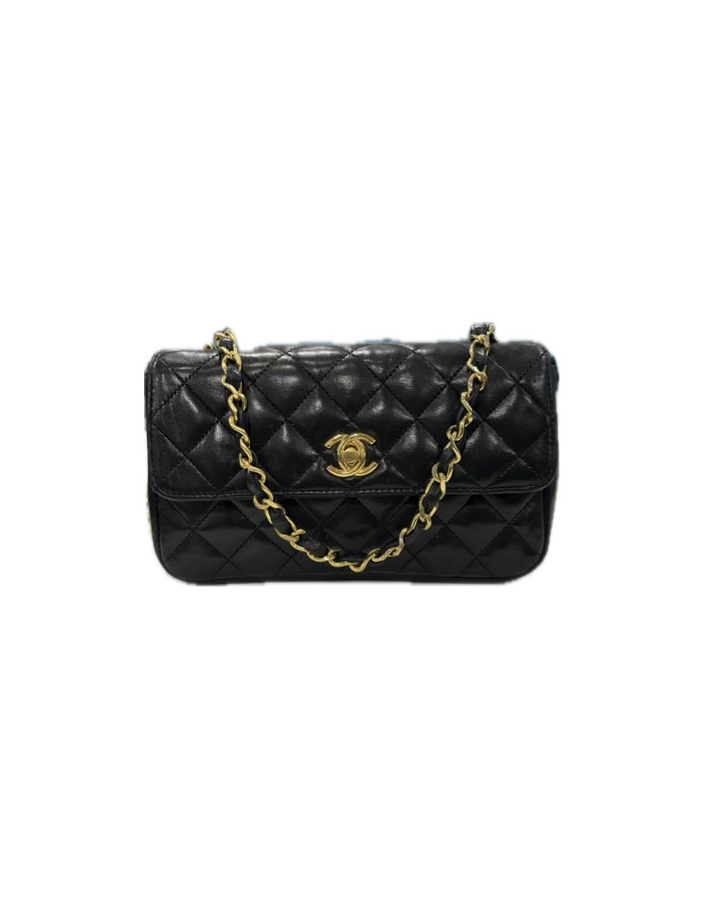 Petit sac CHANEL vintage cuir d'agneau