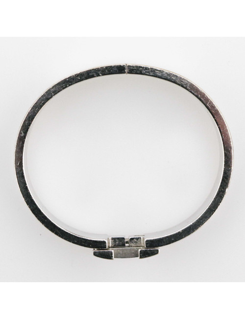 Bracelet clic clac HERMES émaillé noir