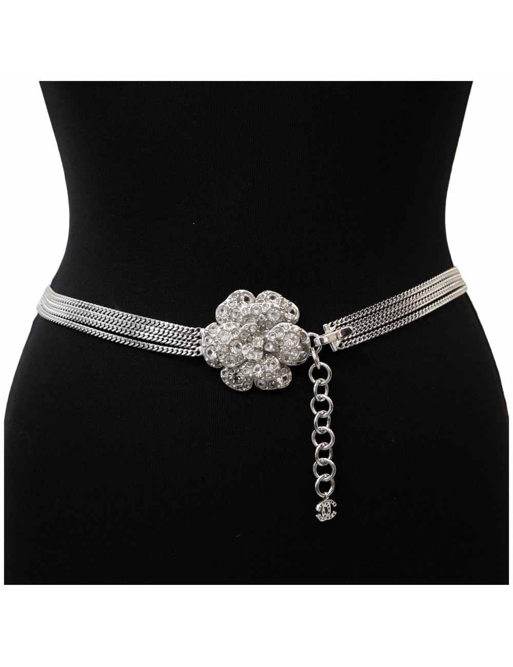 Ceinture sautoir CHANEL camélia 