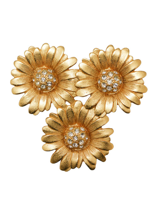 Broche ESCADA dorée