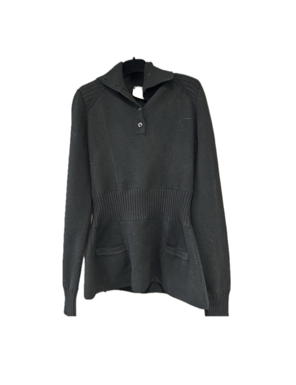 Pull T38 CHANEL cachemire noir