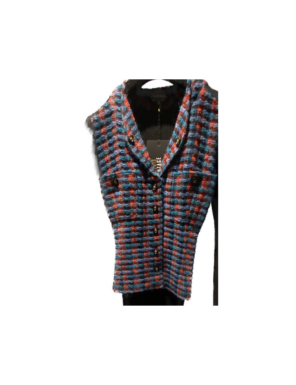 Robe gilet T 38 CHANEL