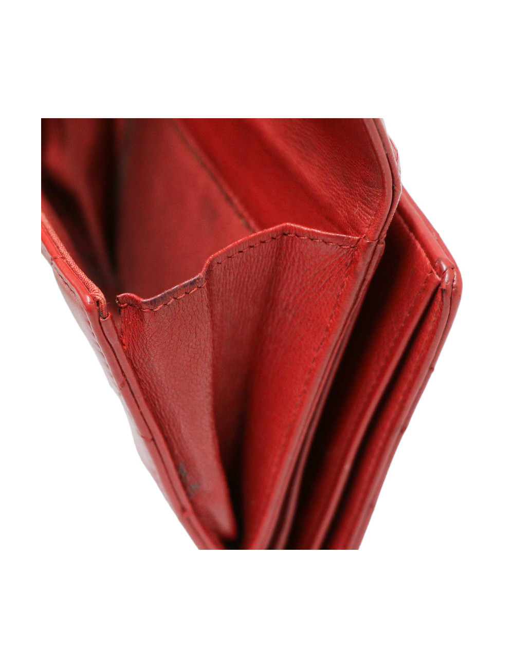 Porte-monnaie CHANEL cuir d'agneau