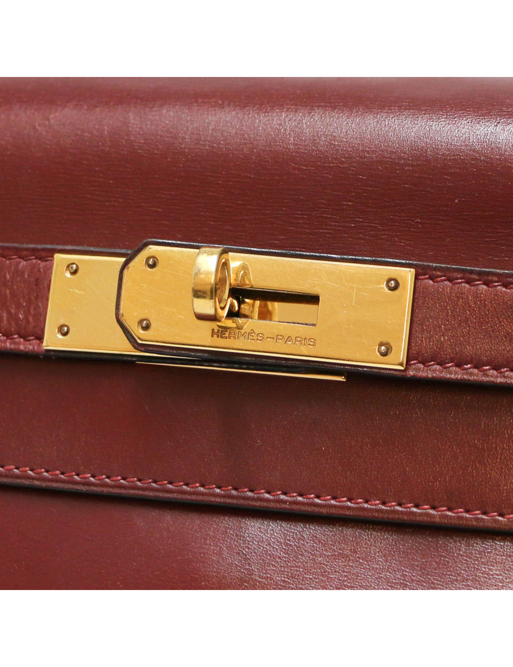 Sac Kelly 28 bandoulière HERMES vintage