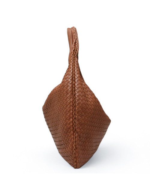 cabas BOTTEGA VENETA gold tressé