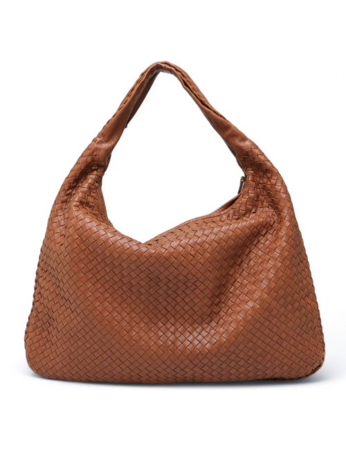 cabas BOTTEGA VENETA gold tressé