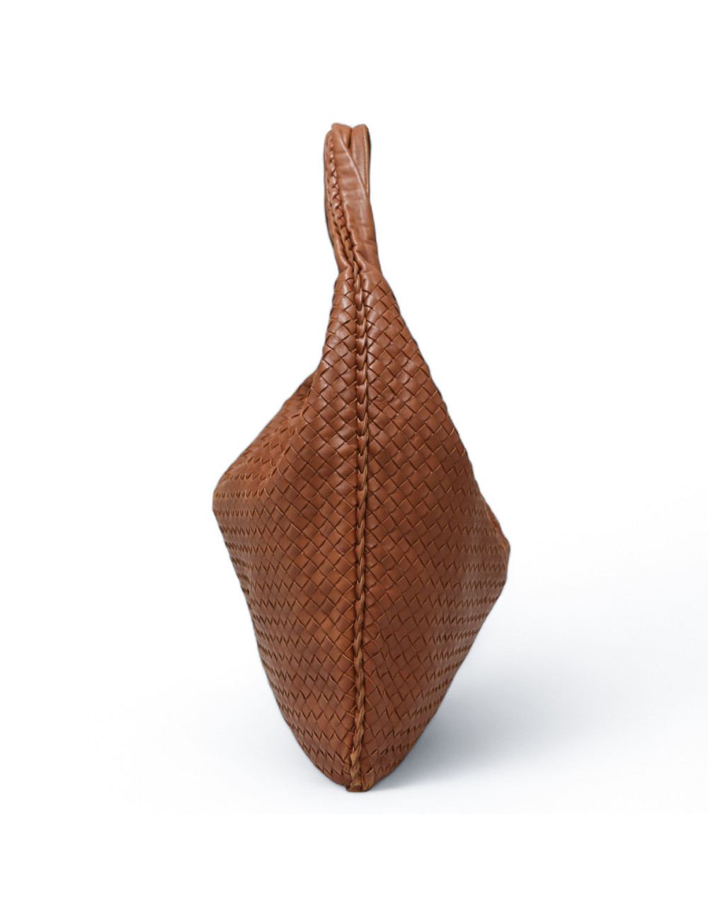 cabas BOTTEGA VENETA gold tressé