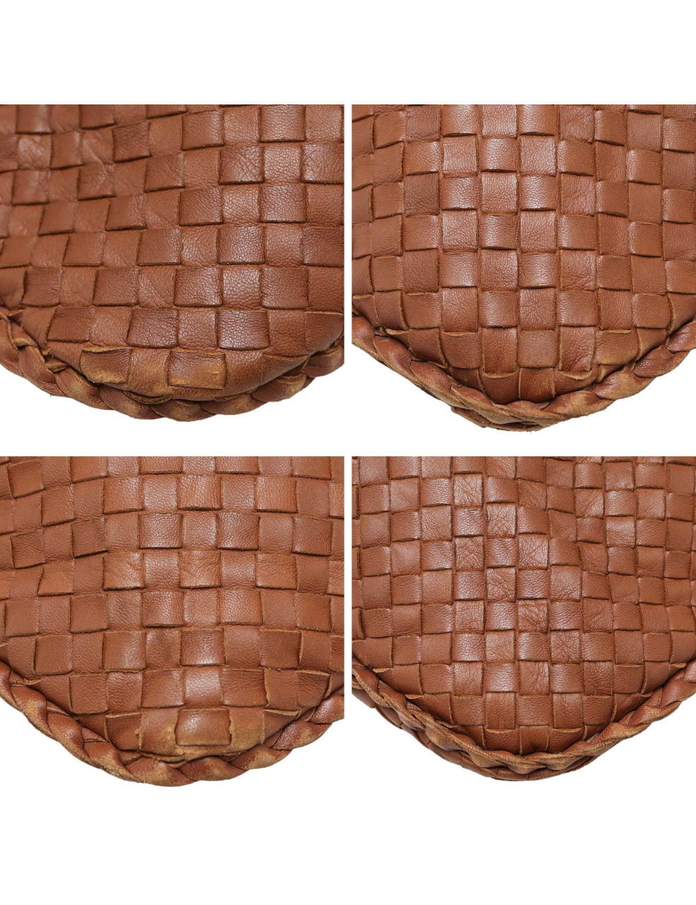 cabas BOTTEGA VENETA gold tressé