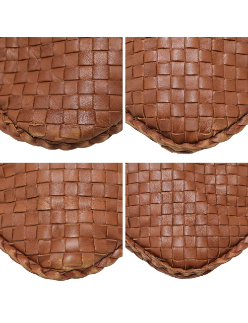 cabas BOTTEGA VENETA gold tressé