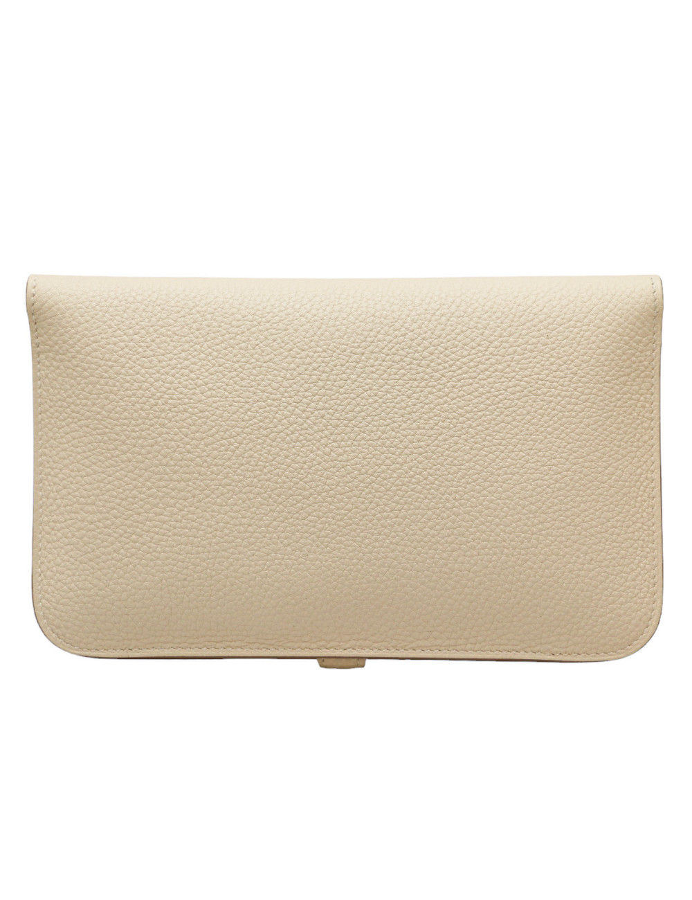 HERMES chalk Dogon wallet