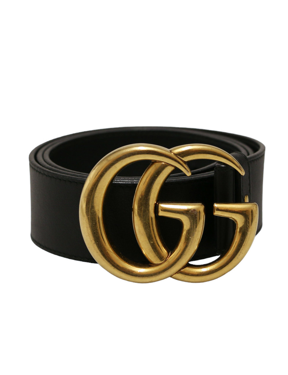Ceinture GUCCI T85 cuir noir