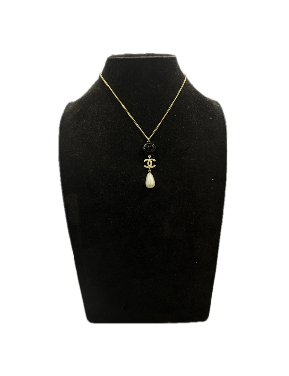 Collier pendentif CHANEL camélia