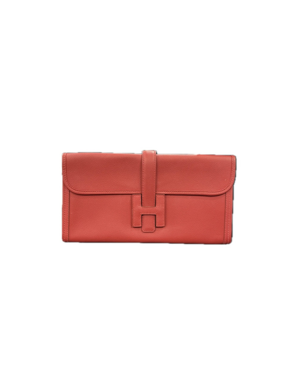 Pochette Jige HERMES epsom orange