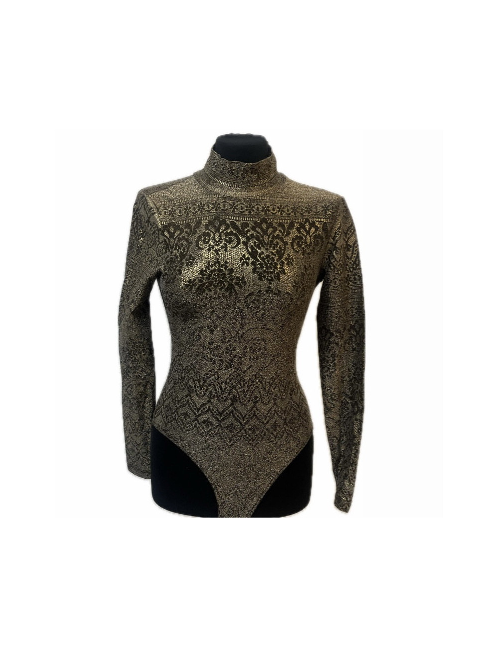 Body CHRISTIAN LACROIX noir fils d'or