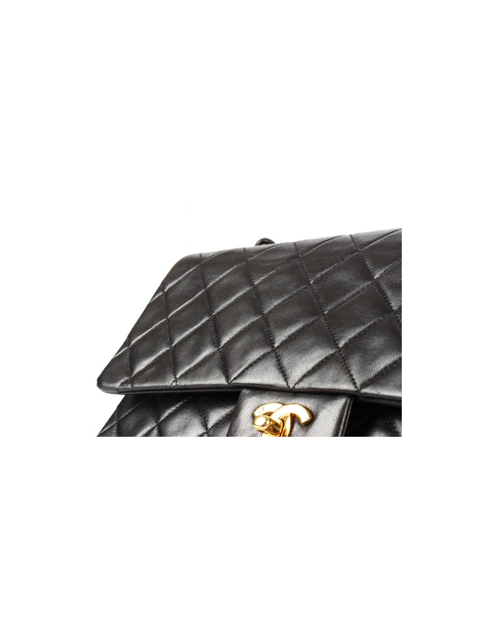 CHANEL vintage black timeless bag 25