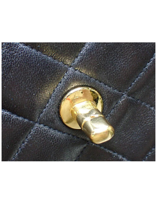 CHANEL vintage black timeless bag 25